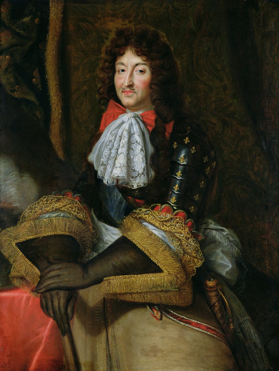 Ludvig XIV (1638-1715) af French School
