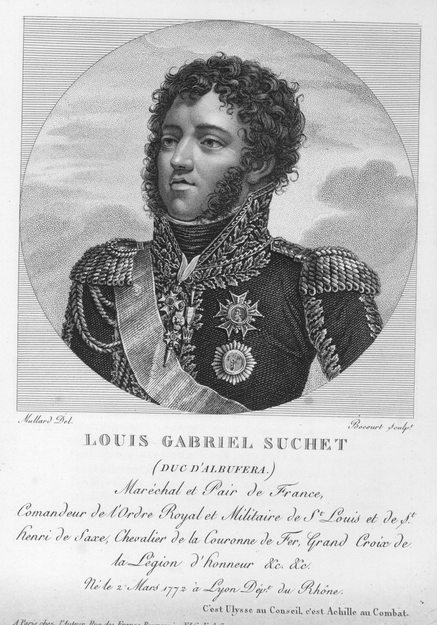 Louis-Gabriel Suchet (1770-1826), hertug af Albufera og marskal af Frankrig af French School