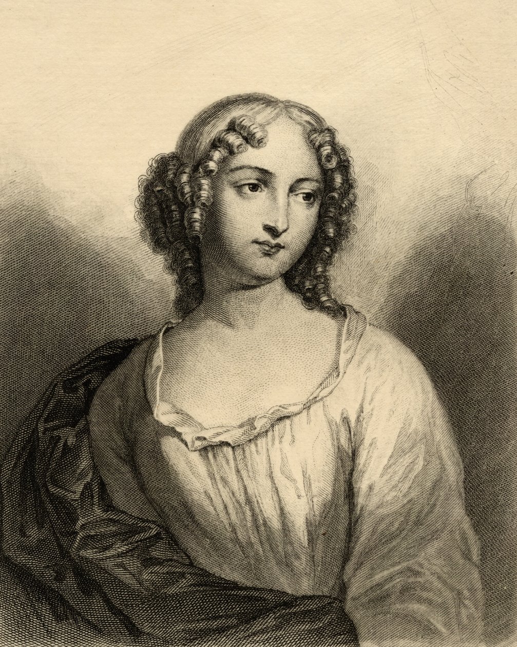 Louise Francoise de La Baume Le Blanc (1644-1710) hertuginde af La Valliere af French School