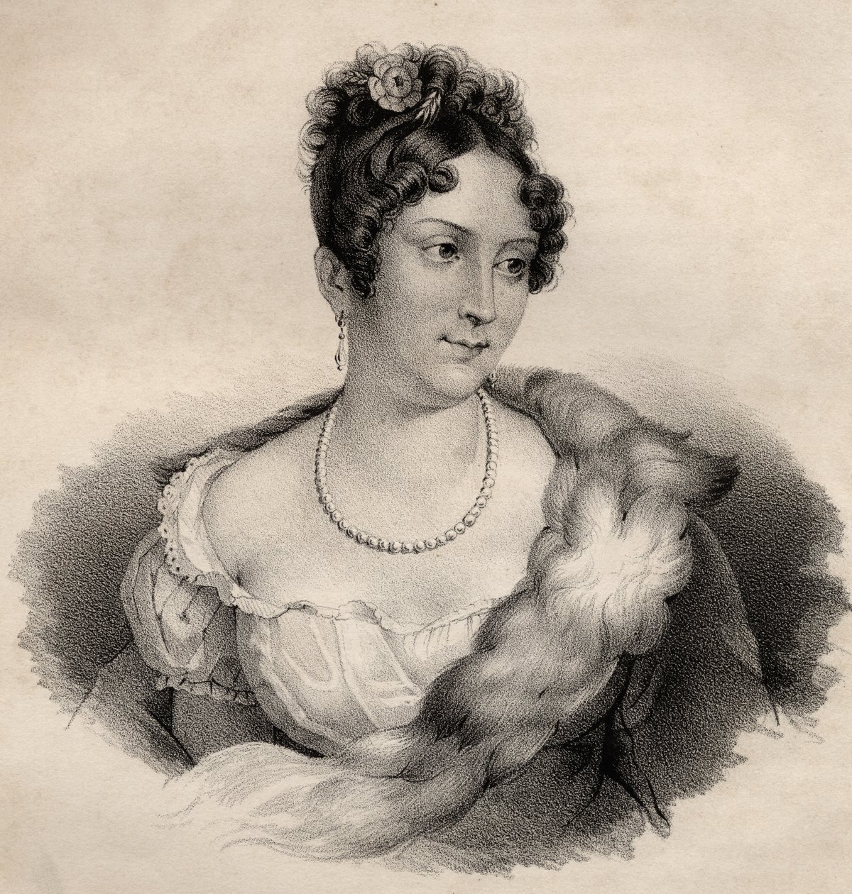 Mademoiselle Mars (1779-1847) af French School