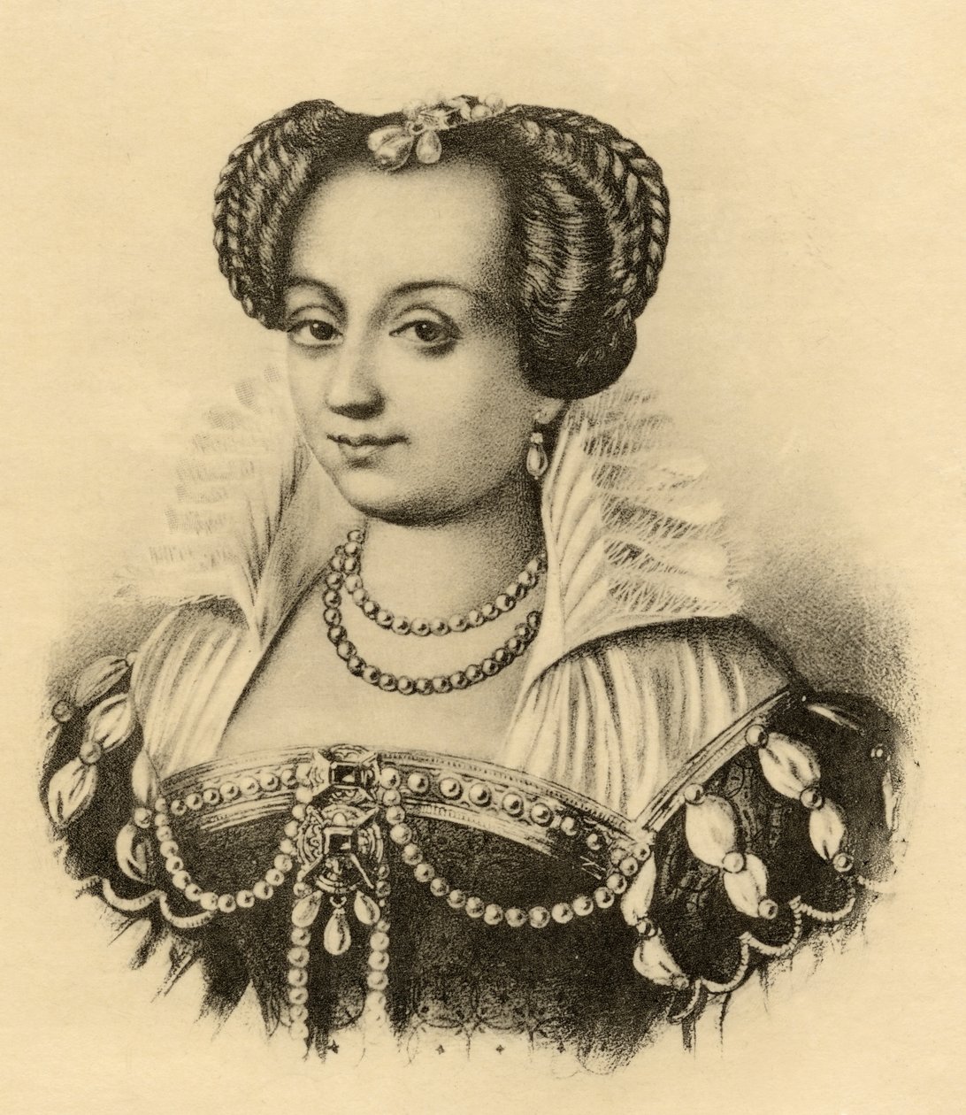 Marguerite de Valois (1553-1615) af French School