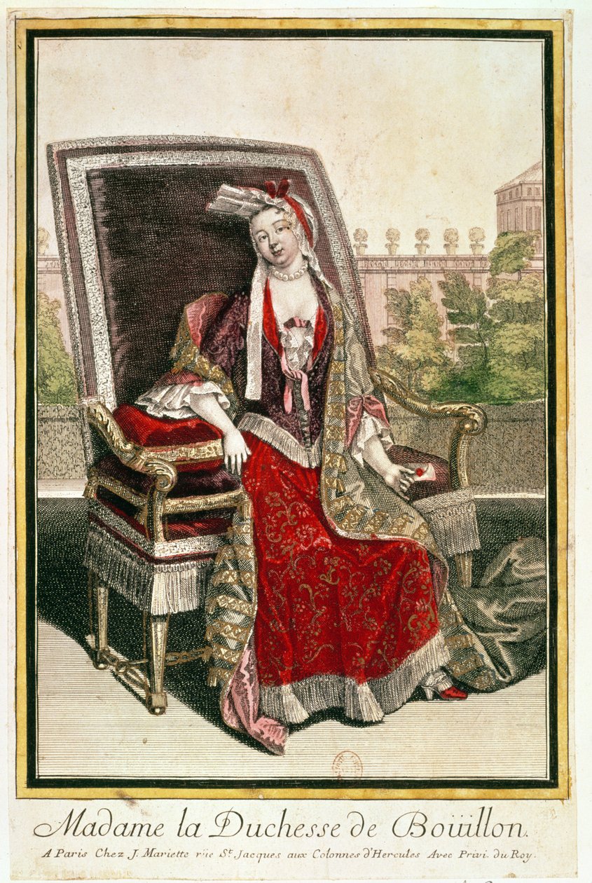 Marie-Anne Mancini (1646-1714) hertuginde af Bouillon af French School
