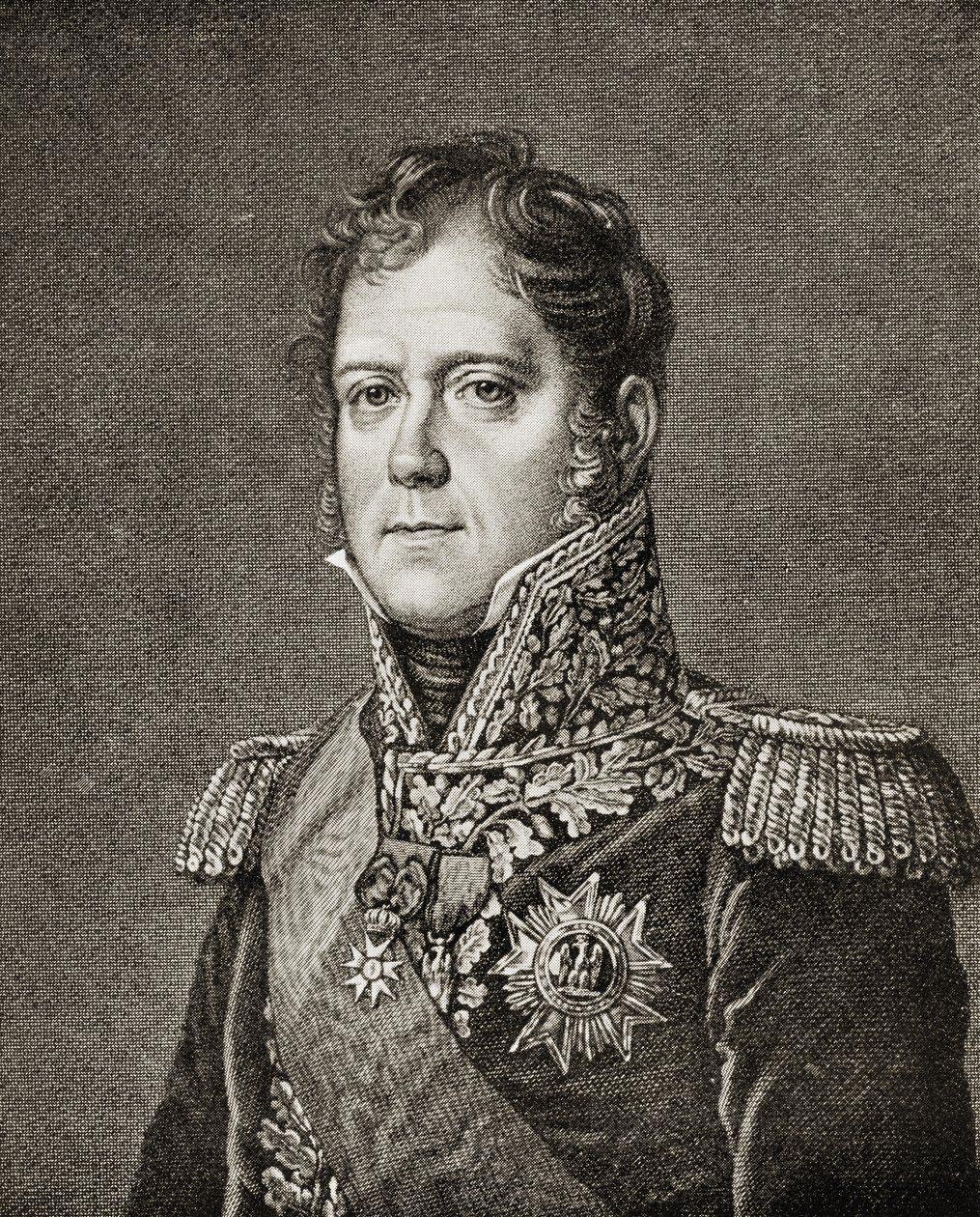 Marskal Michel Ney (1769-1815) hertug af Elchingen af French School