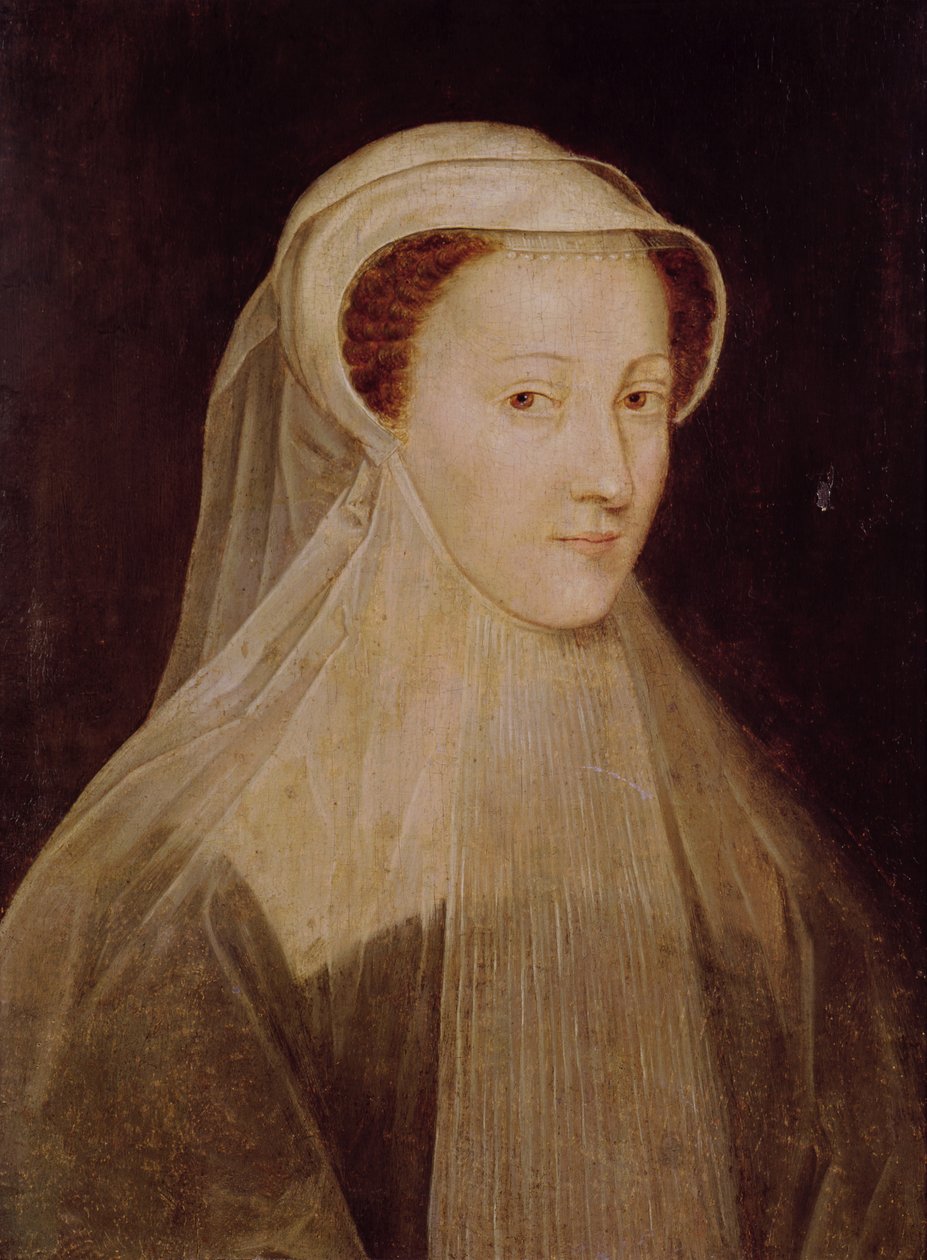 Mary, dronning af skotten (1542-87) af French School