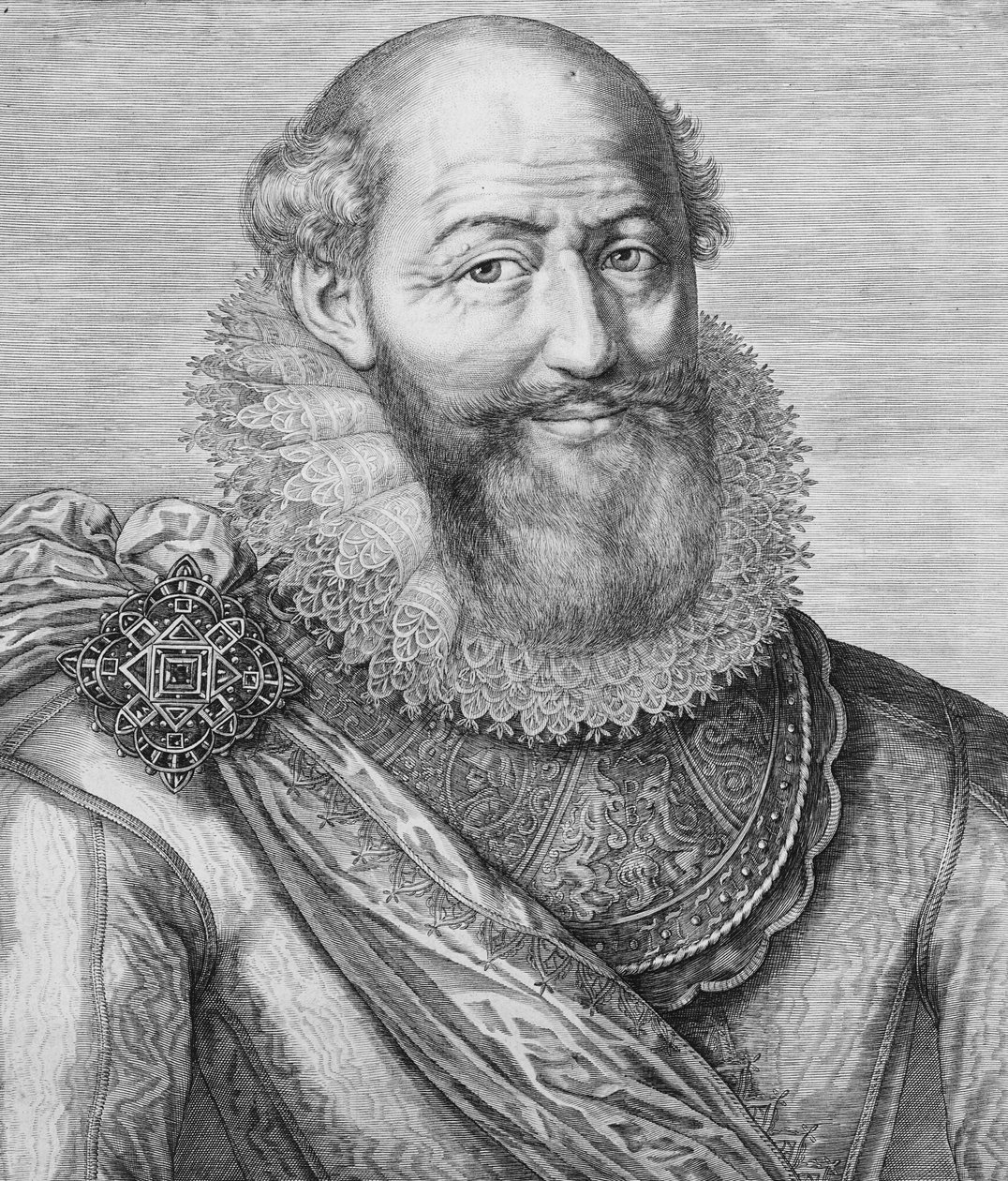 Maximilien de Bethune, hertug af Sully, 1614 af French School