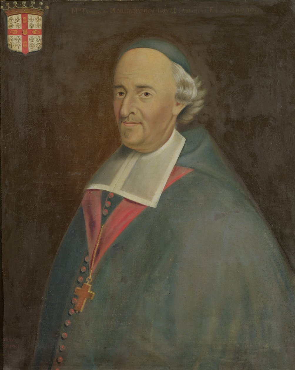 Monseigneur de Montmorency-Laval (1623-1708) biskop af Canada af French School