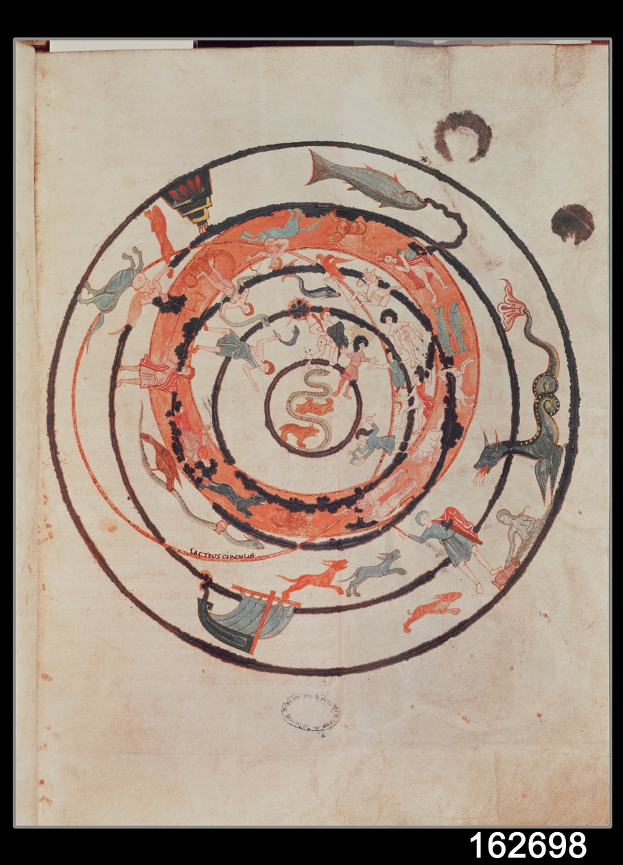 Ms 188 Fol.20 The Constellations, illustration fra 