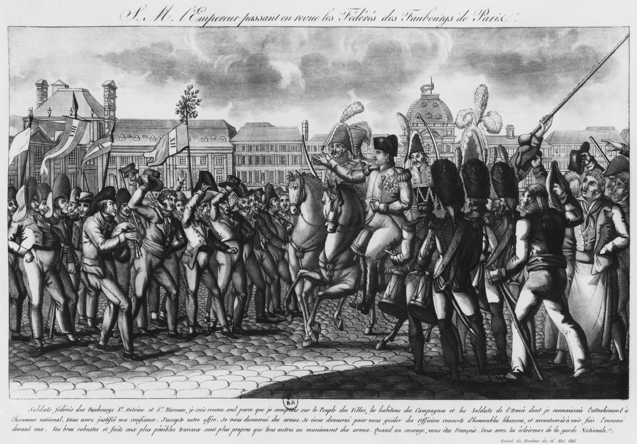 Napoleon I i Tuilerierne i Paris