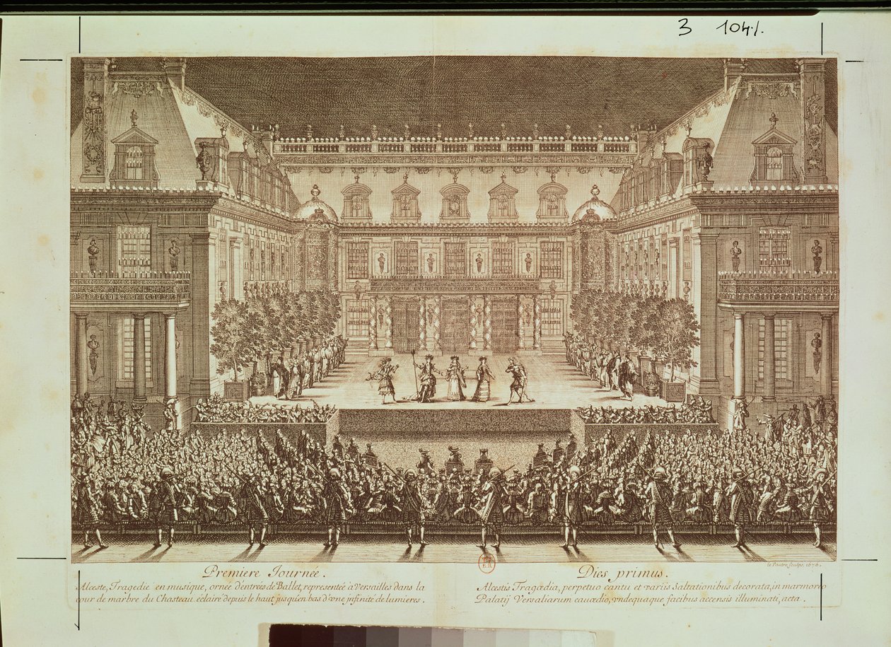 Opførelse af operaen 