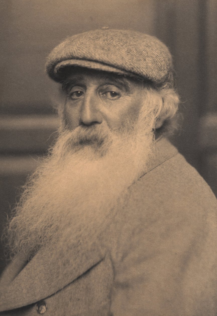 Portræt af Camille Pissarro (1830-1903) af French School