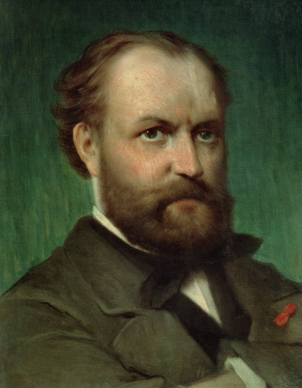 Portræt af Charles Gounod (1818-93) af French School