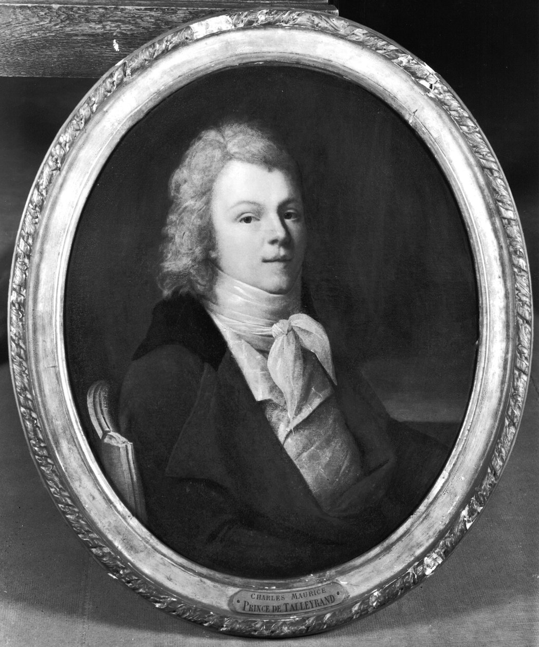 Portræt af Charles Maurice Talleyrand-Perigord (1754-1838) 16 år gammel af French School