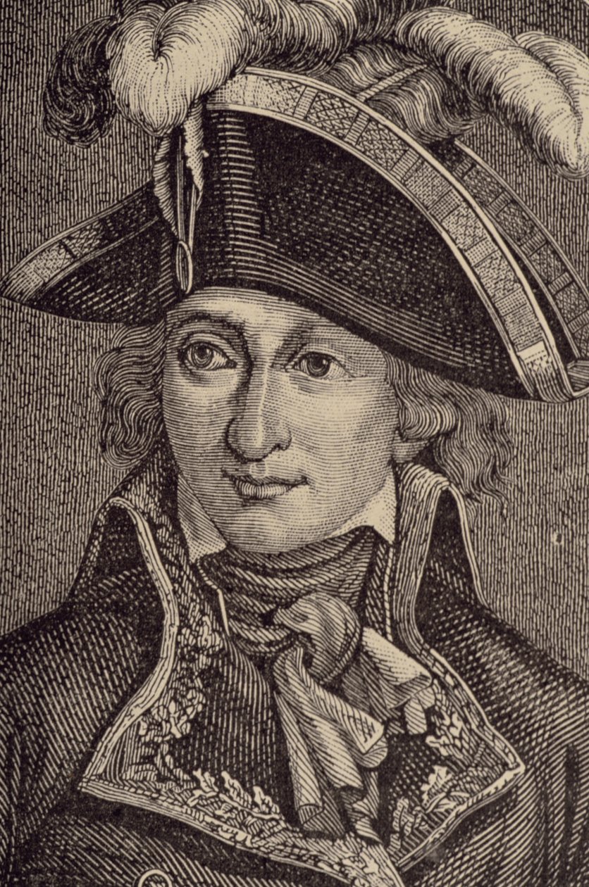 Portræt af Jean Charles Pichegru (1761-1804) af French School