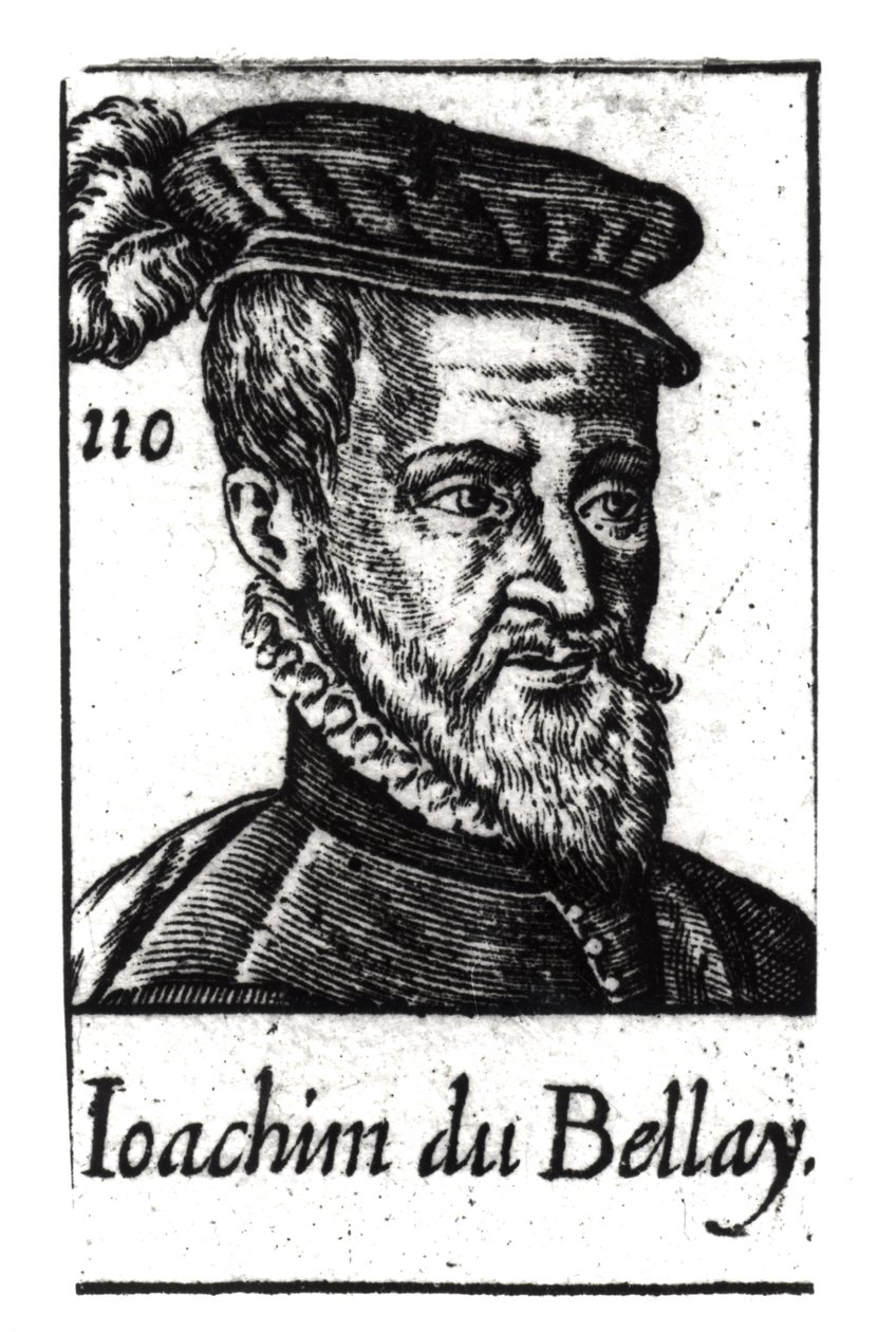Portræt af Joachim du Bellay (1522-60) af French School