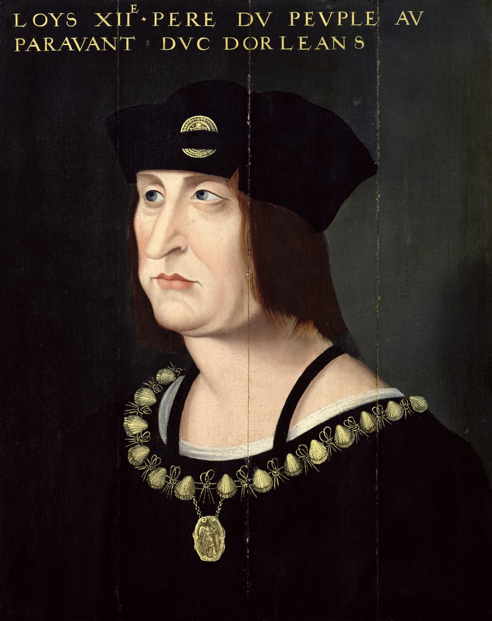 Portræt af Ludvig XII (1462-1515) konge af Frankrig af French School