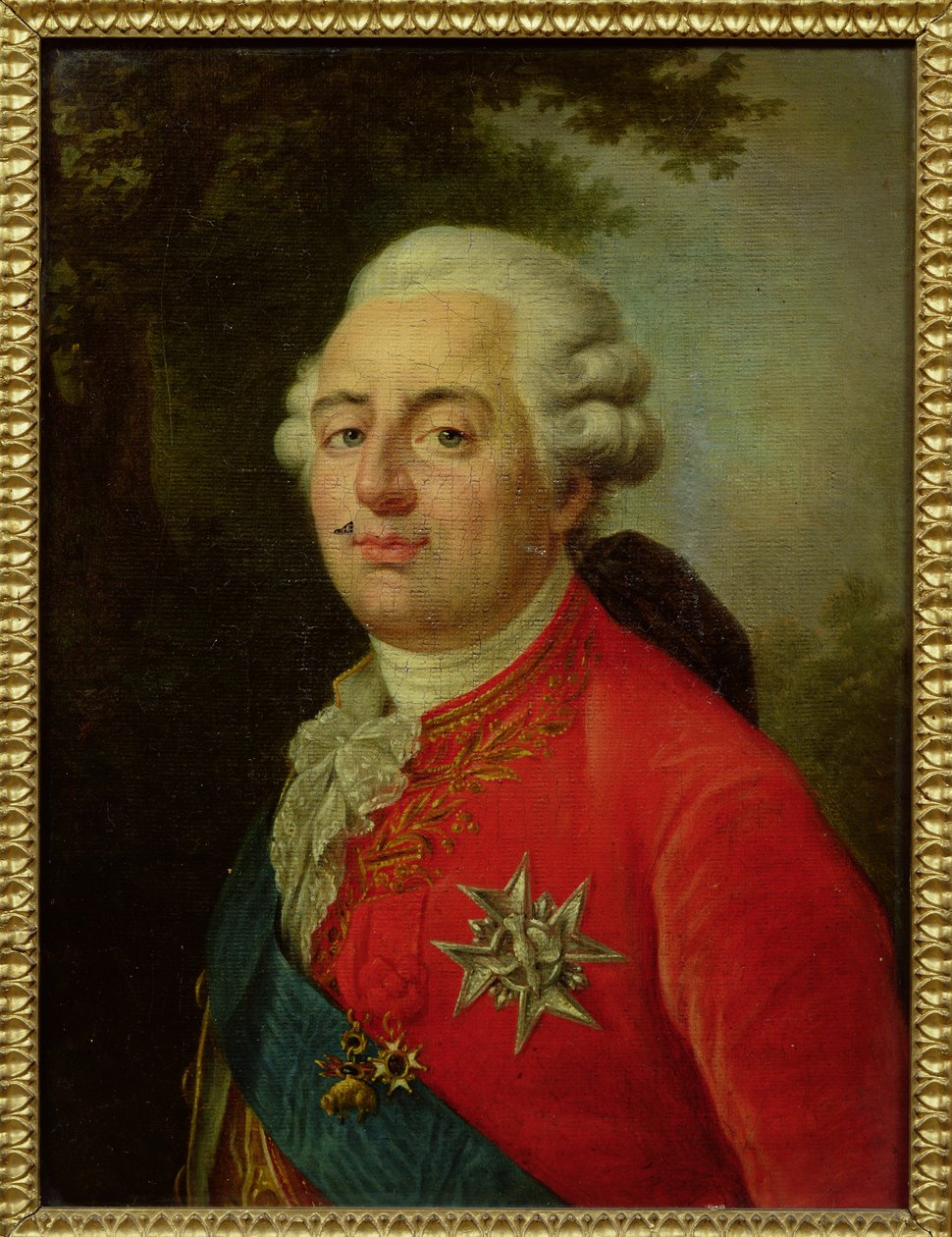 Portræt af Louis XVI (1754-93) konge af Frankrig af French School