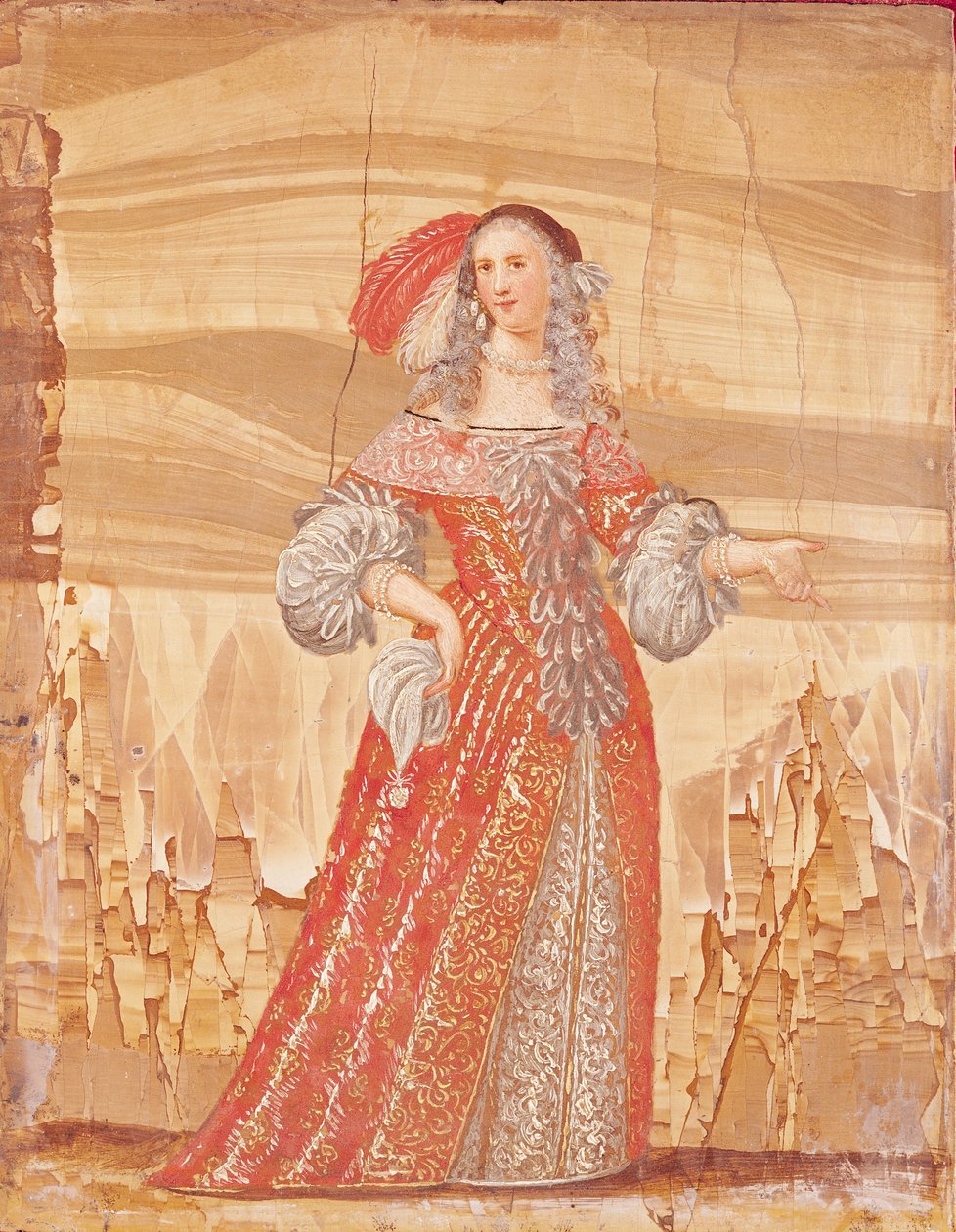 Portræt af Madeleine Bejart (1618-72) i rollen som Madelon i 