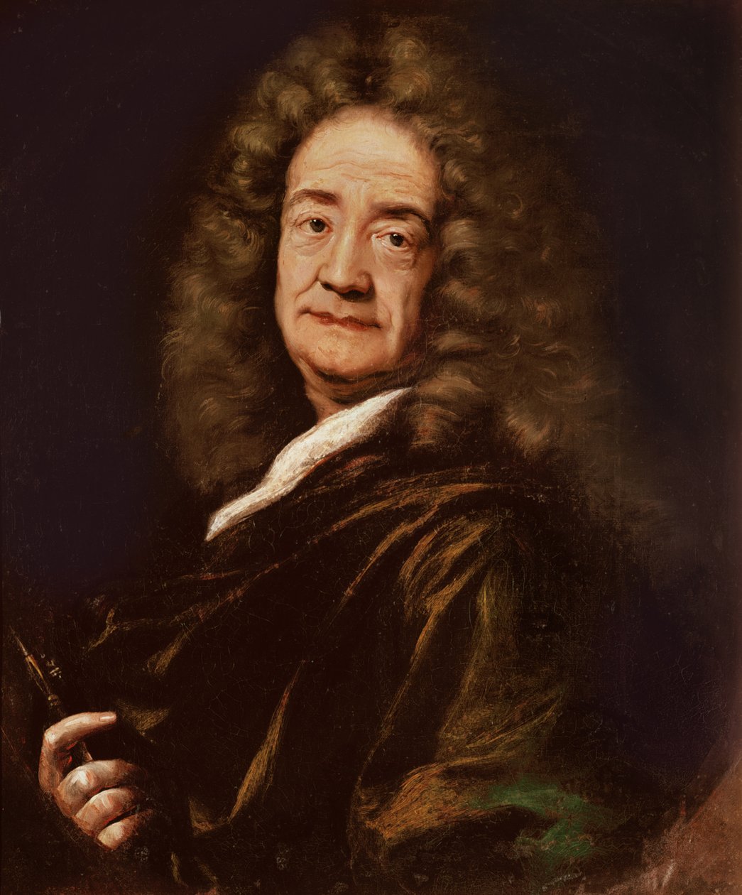 Portræt af Pierre Puget (1620-1694) af French School