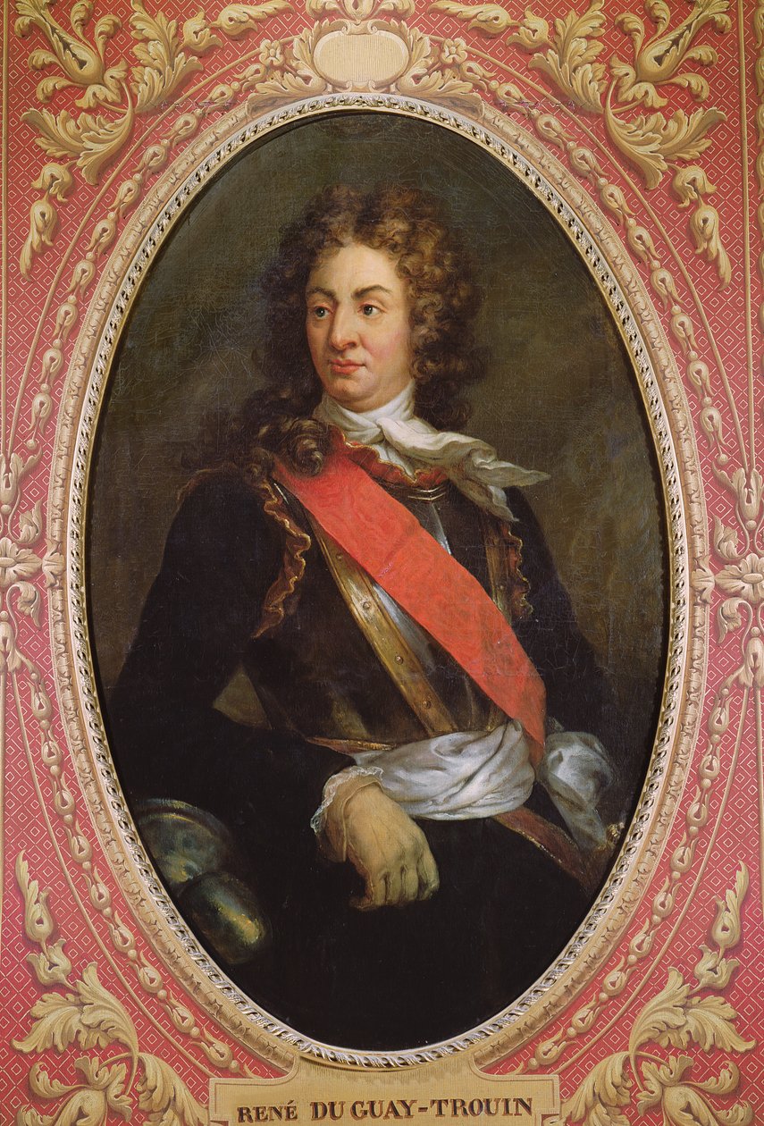 Portræt af Rene Duguay-Trouin (1673-1736) 1736 af French School