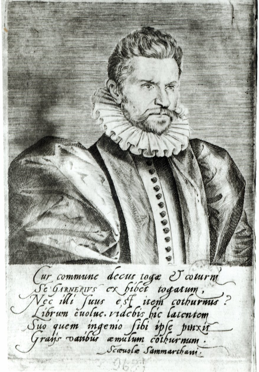 Portræt af Robert Garnier (1534-90) af French School