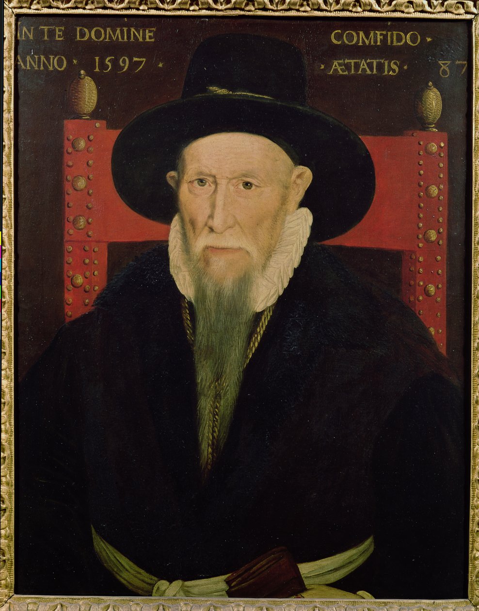 Portræt af Theodore de Beze (1519-1605) af French School