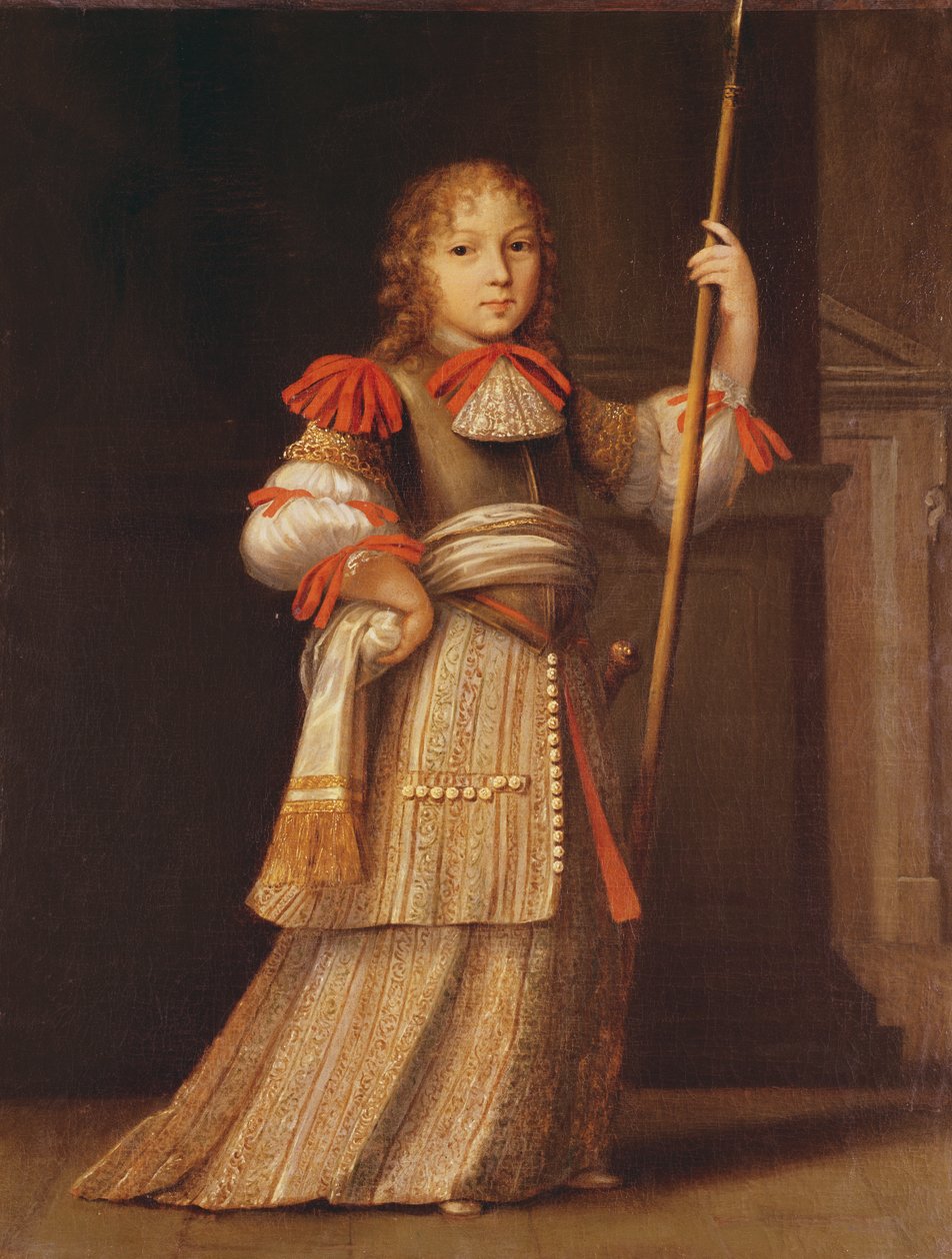 Portræt formodes at være Louis Auguste de Bourbon (1670-1736) hertug af Maine af French School