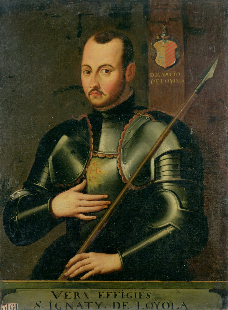 Sankt Ignatius af Loyola (1491-1556) af French School