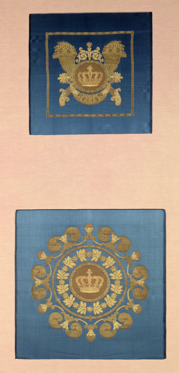 Sæderyg af Grand-Freres af Lyons, 1811 (brokade) af French School