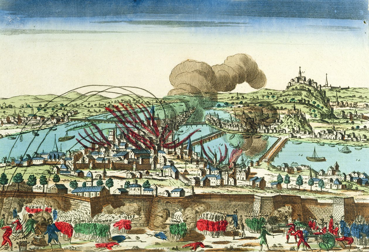 Belejring af Lyon, oktober 1793 af French School