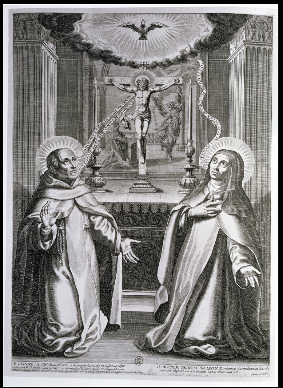 Sankt Johannes af Korset og Sankt Teresa af Avila af French School