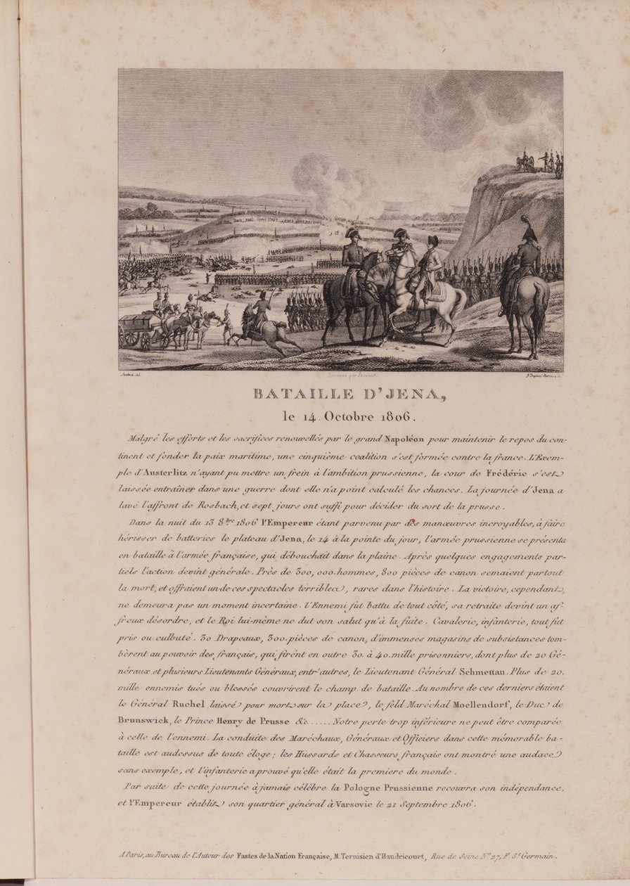 Slaget ved Jena, 14. oktober 1806 af French School