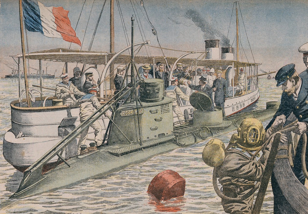 The Bizerte Catastrophe, illustration fra 