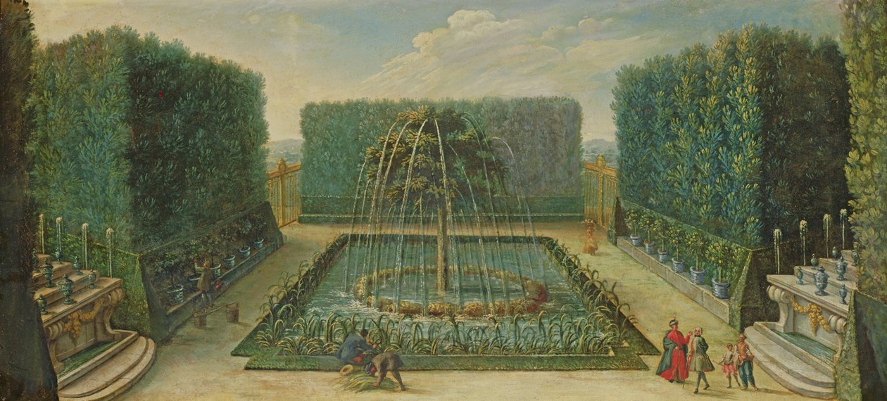 Bosquet du Marais, begyndelsen af det attende århundrede af French School