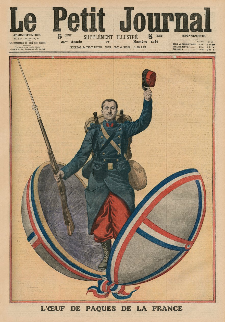 The Easter Egg of France, forsideillustration fra 
