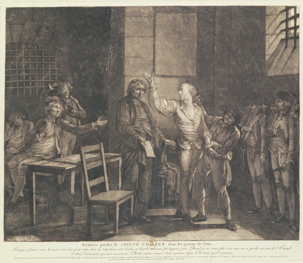 Joseph Chaliers sidste tale af French School