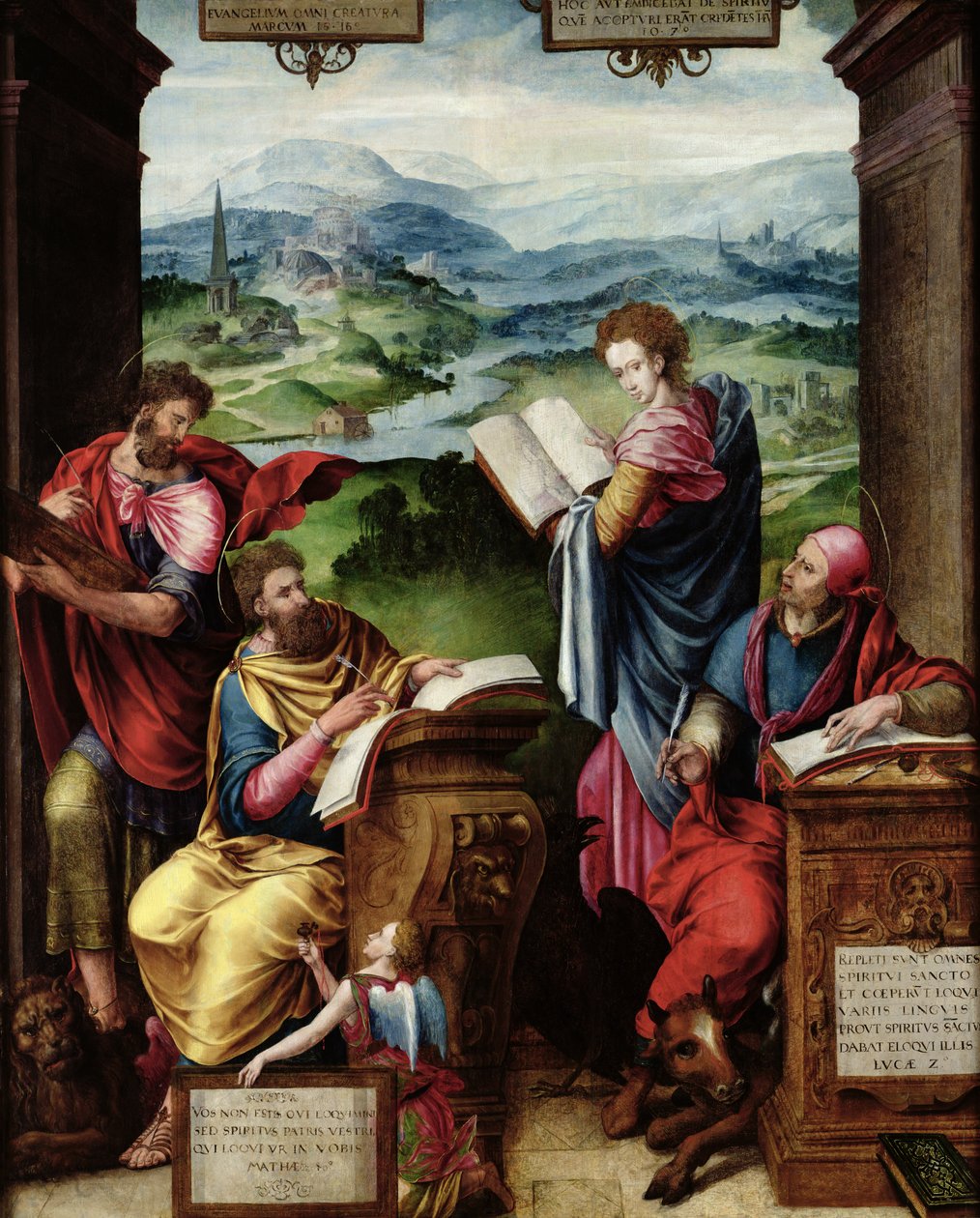 De fire evangelister af French School