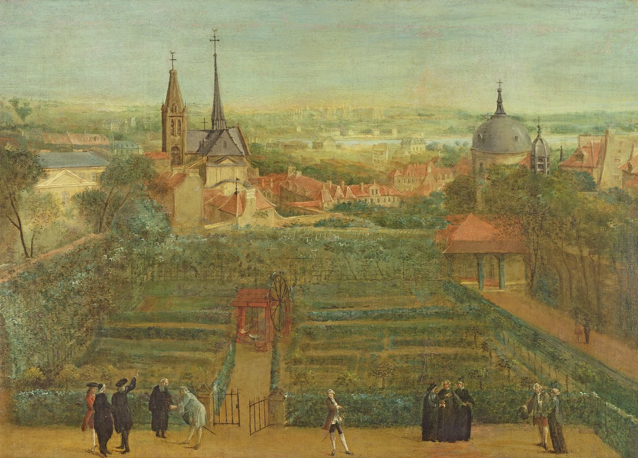 Haverne for den kristne læres fædre og klosteret St. Victor af French School