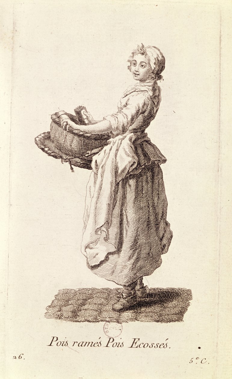 Ærtesælgeren, fra 