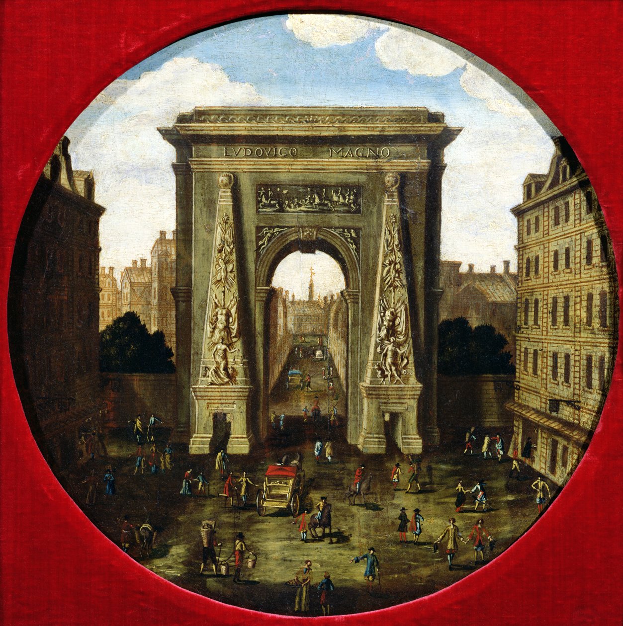 Porte Saint-Denis af French School