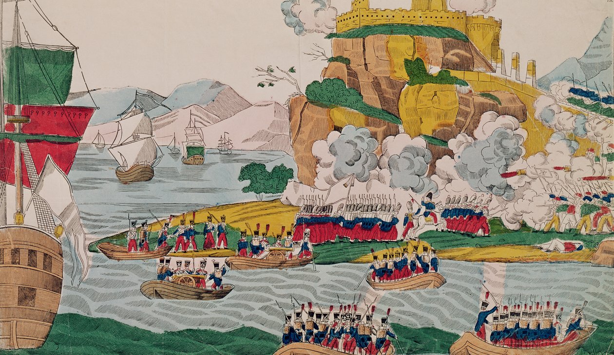 Franskmændenes indtagelse af Algier den 4. juli 1830 af French School