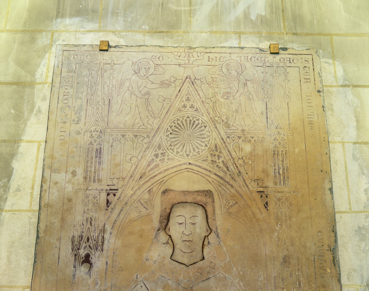 Magister Johannes gravsten, 1340 af French School
