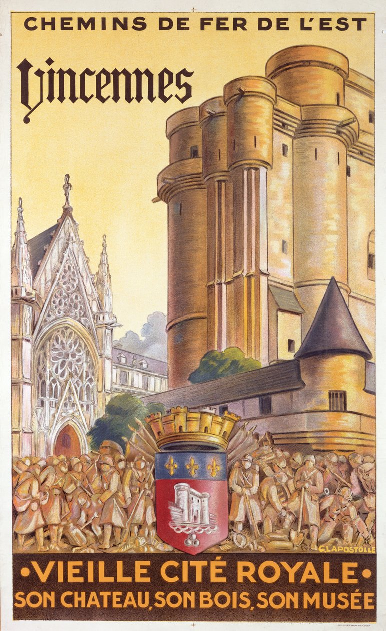 Rejseplakat over Chemin de Fer de l