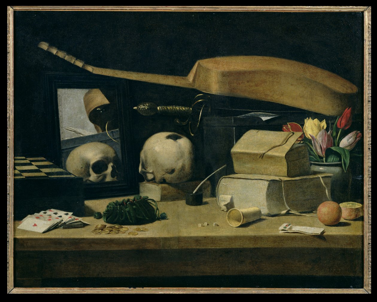 Vanitas af French School