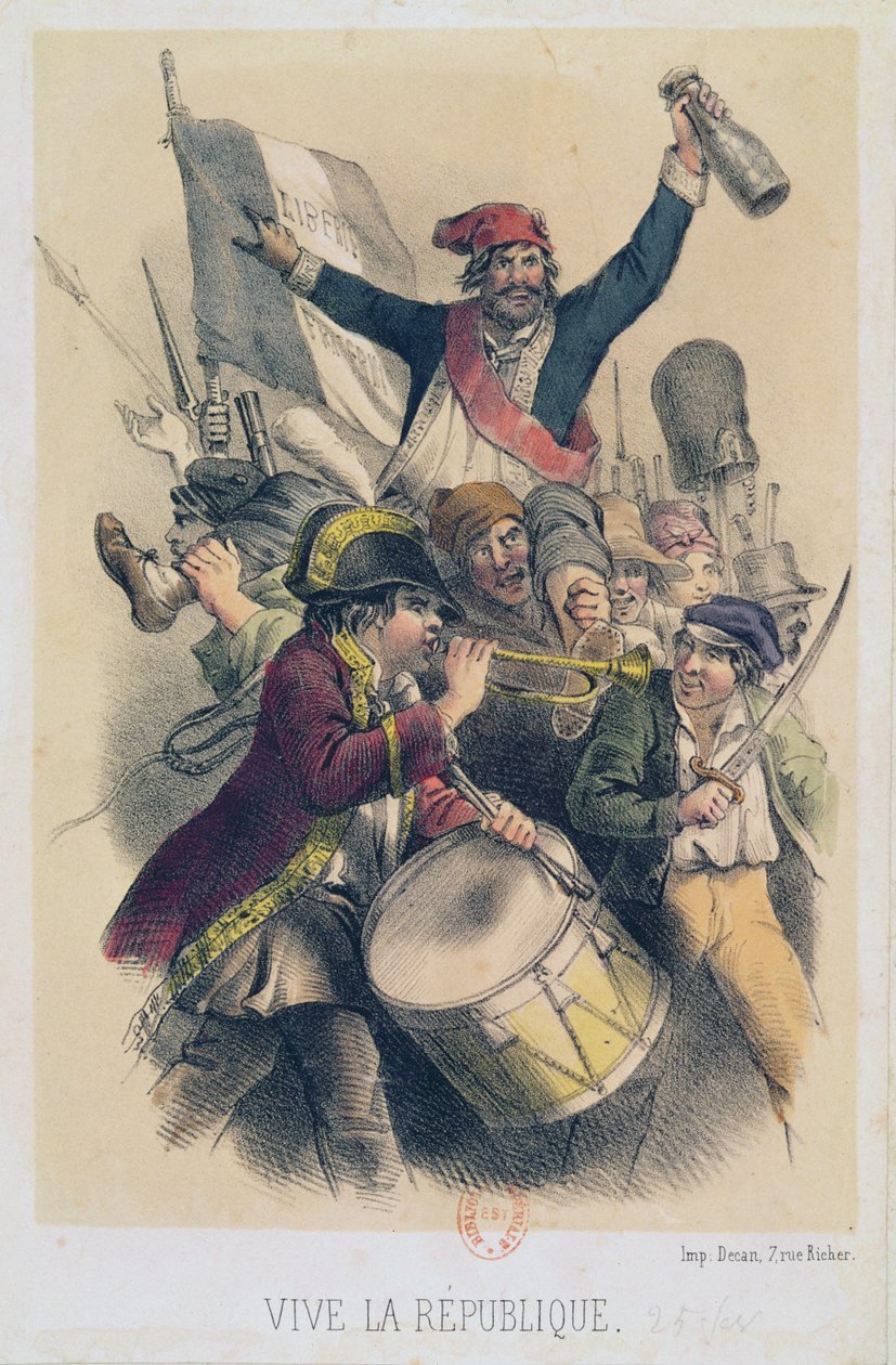 Længe leve republikken, 1848 af French School