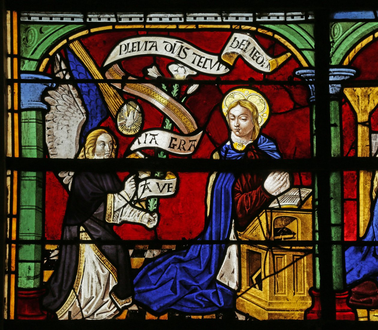 Vindue, der forestiller bebudelsen, 1500-1900-tallet af French School