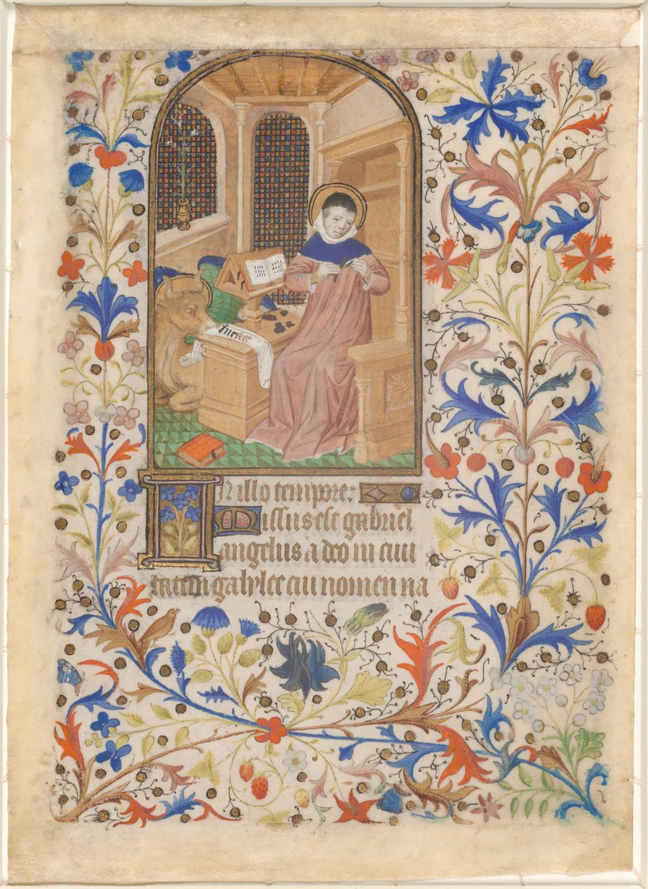 Sankt Lukas af French 15th Century