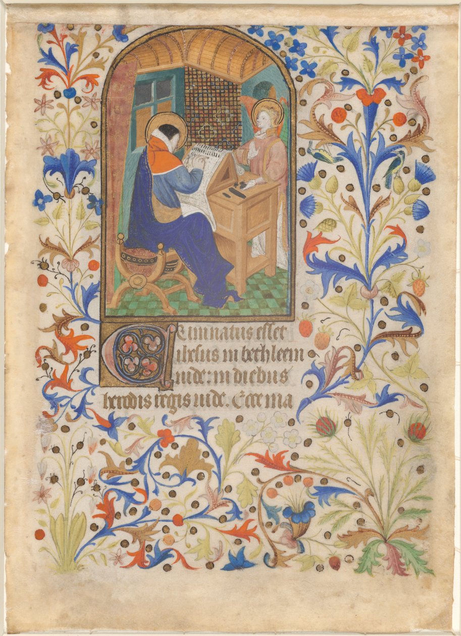 Sankt Matthæus af French 15th Century