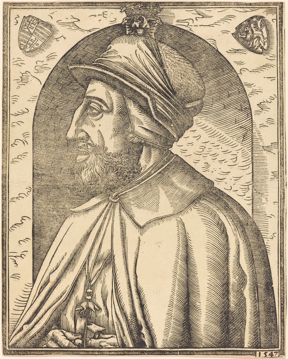 Kong Ferdinand af Østrig af French 16th Century