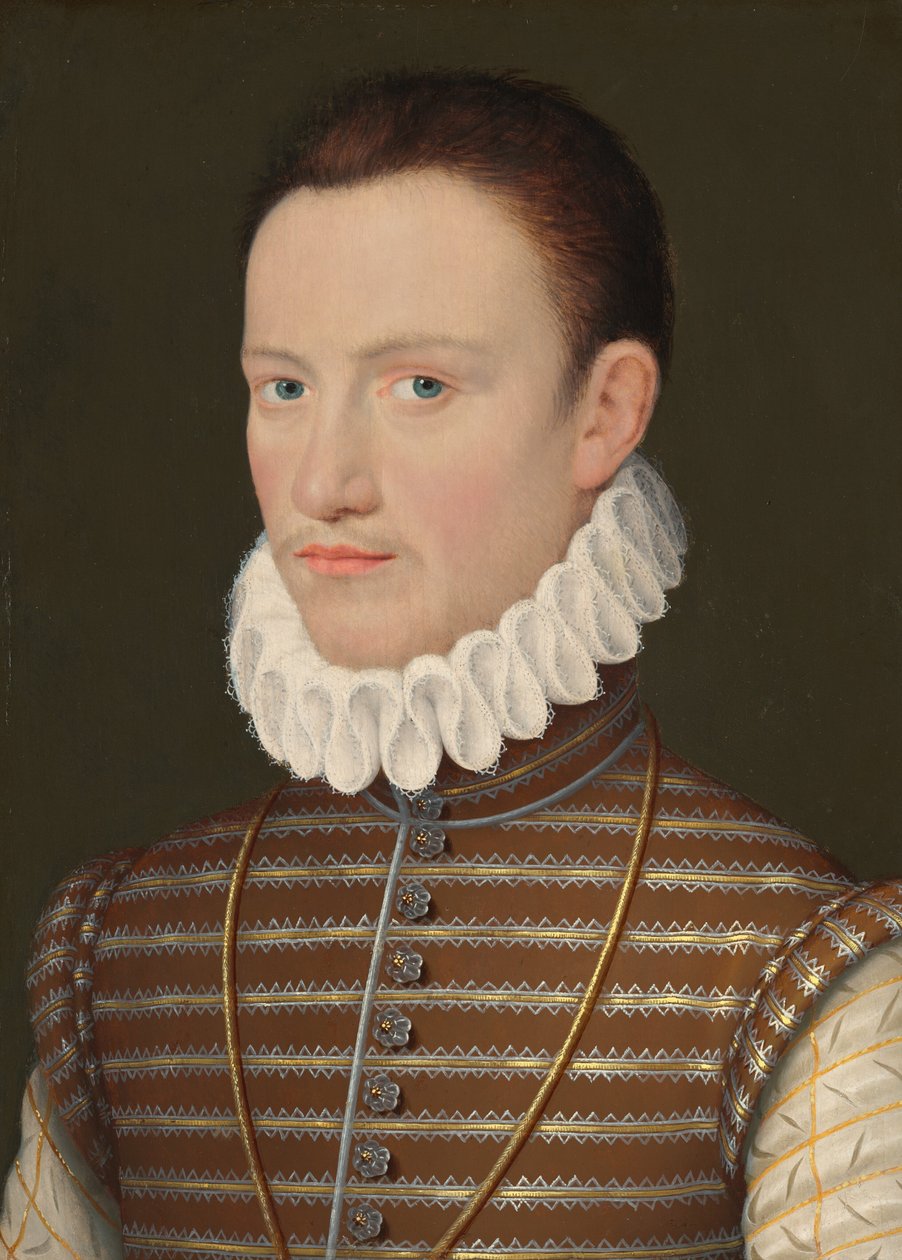 Portræt af en adelsmand af French 16th Century