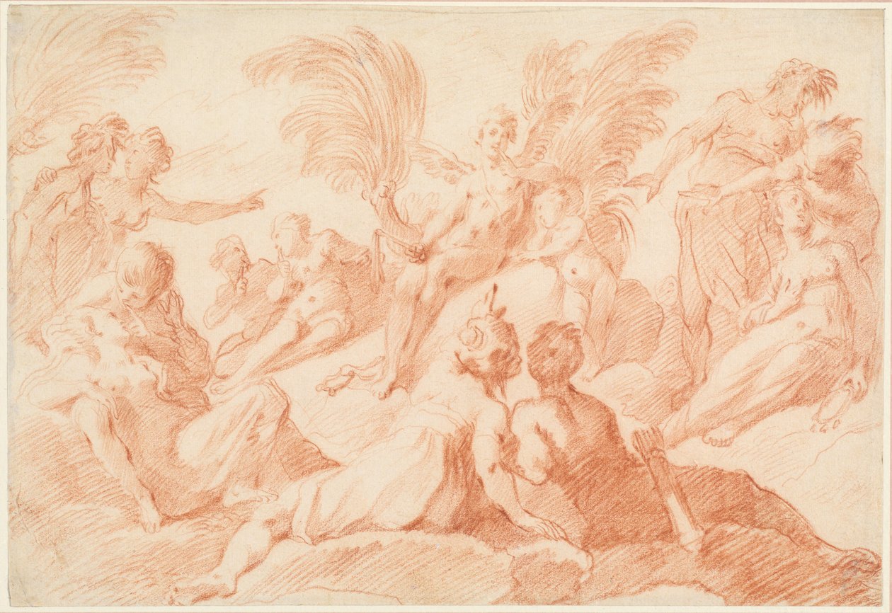 Harpokrates af French 17th Century